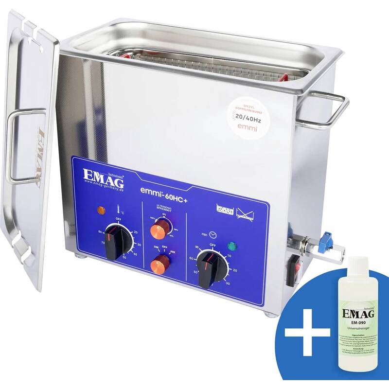 Emag Ultraschallreiniger 6,7l Edelstahl Heizung 240W Reinigung Gerät Universal - 4040513180505