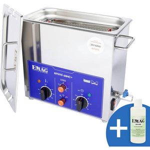 B-Ware Emag Ultraschallreiniger 6,7l Edelstahl Heizung 240W Reinigung Gerät Universal