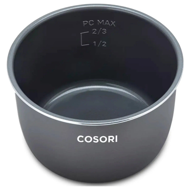 COSORI Multikocher 5,7l Edelstahl 1100W Timerfunktion Warmhaltefunktion schwarz - 0810123671212