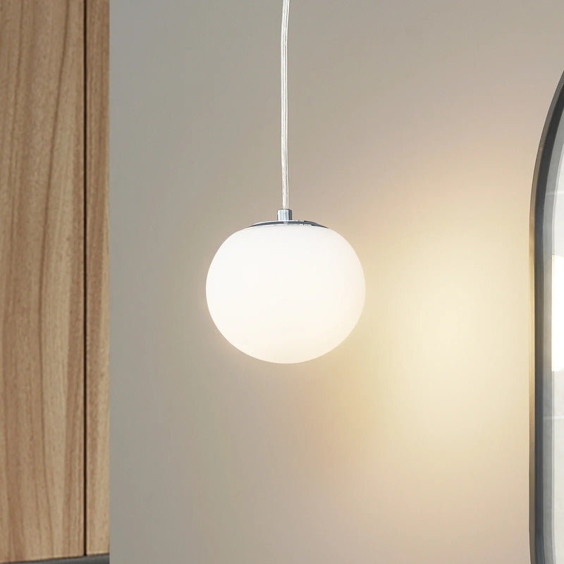 Lucande Hängelampe Hängeleuchte Bidolo LED Pendelleuchte dimmbar chromfarben - 4251911776355