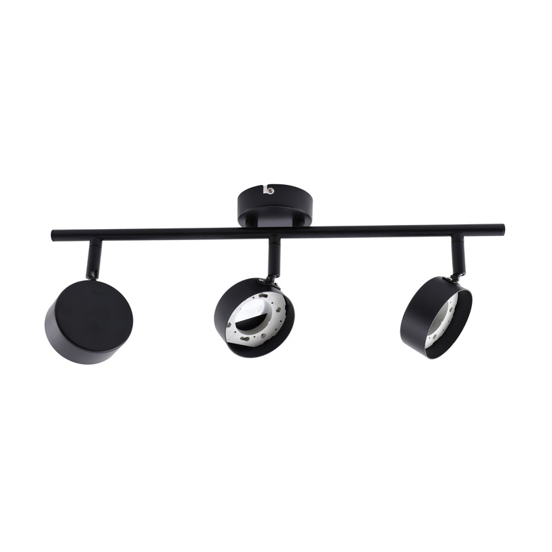 Lindby Deckenleuchte Jyla 3-flammig LED dimmbar schwarz matt elegante Lampe - 4251911770384