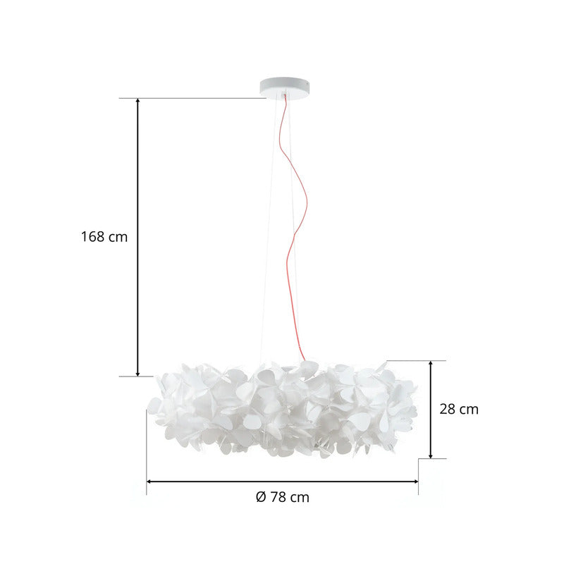 Slamp Hängeleuchte Clizia Mama Non Mama LED Pendelleuchte Lampe dimmbar rot - 8024727077956