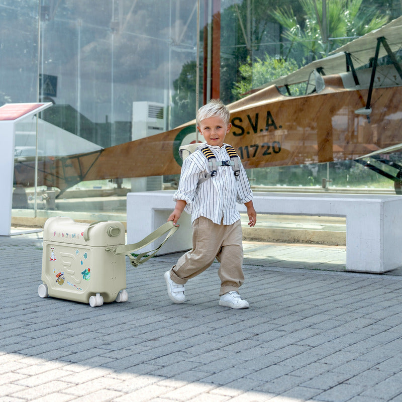 JetKids Stokke BedBox Reisekoffer Kinderkoffer Sea Green 2025 Handgepäck Koffer - 7040356813032