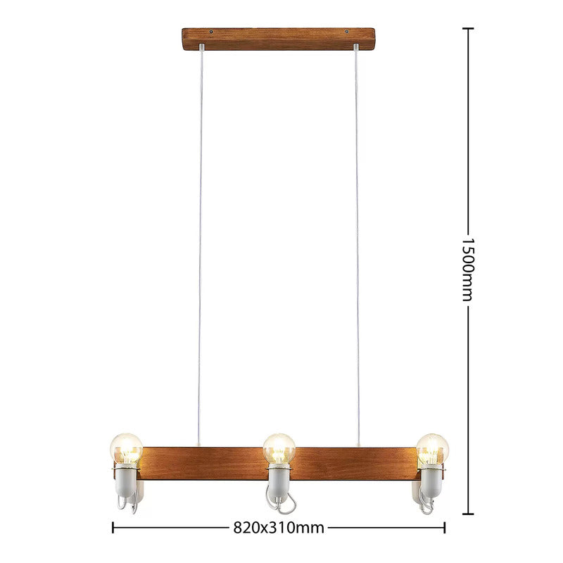 Lucande Becky Hängeleuchte Deckenlampe Pendelleuchte 6-flammig weiß Deckenlicht - 4251911713695