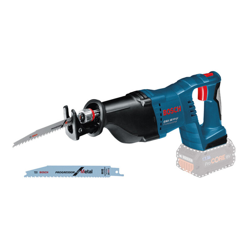 Bosch Akku-Säbelsäge GSA 18 V-LI Elektrosäge Handwerk Werkzeug 250mm Holzsäge - 3165140508940