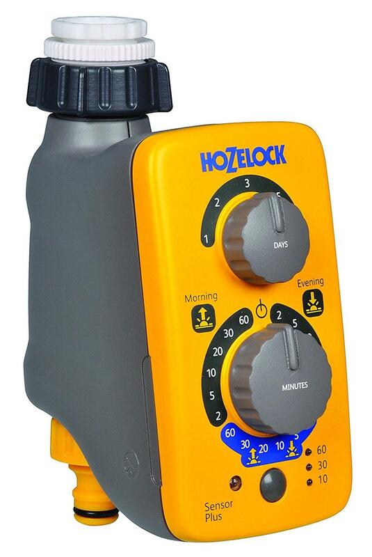 Hozelock Sensor Plus Bewässerungssteuerung batteriebetrieben flexibel 10-60 min - 5010646057967