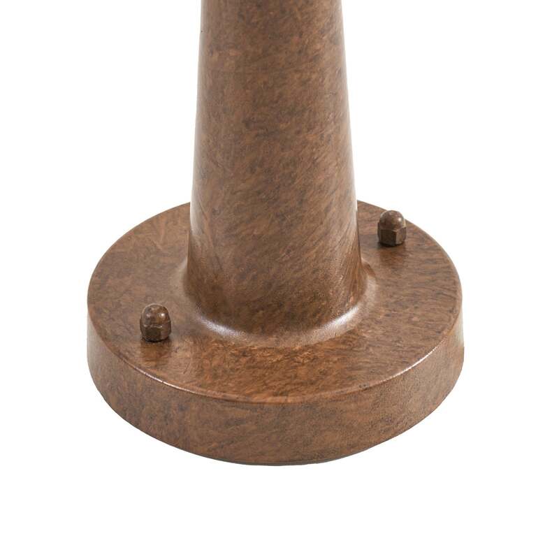 Lindby Wegeleuchte Eloretta LED Gartenlampe rost Stahl 110cm IP44 E27 dimmbar - 4255830909078