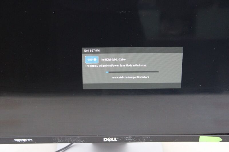 Dell Monitor 27 Zoll IPS S2715H Full HD Bildschirm mit 2 Lautsprechern schwarz - 5397063620906