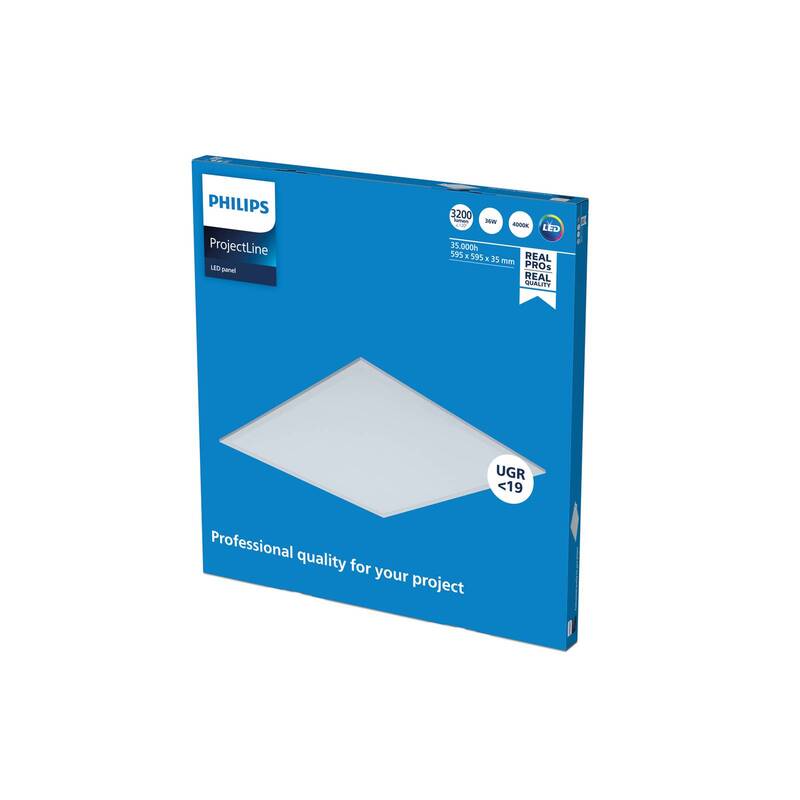 Philips ProjectLine LED-Panel Deckenlampe Hängelampe Leuchte UGR<19 840 60x60cm - 8719514955295