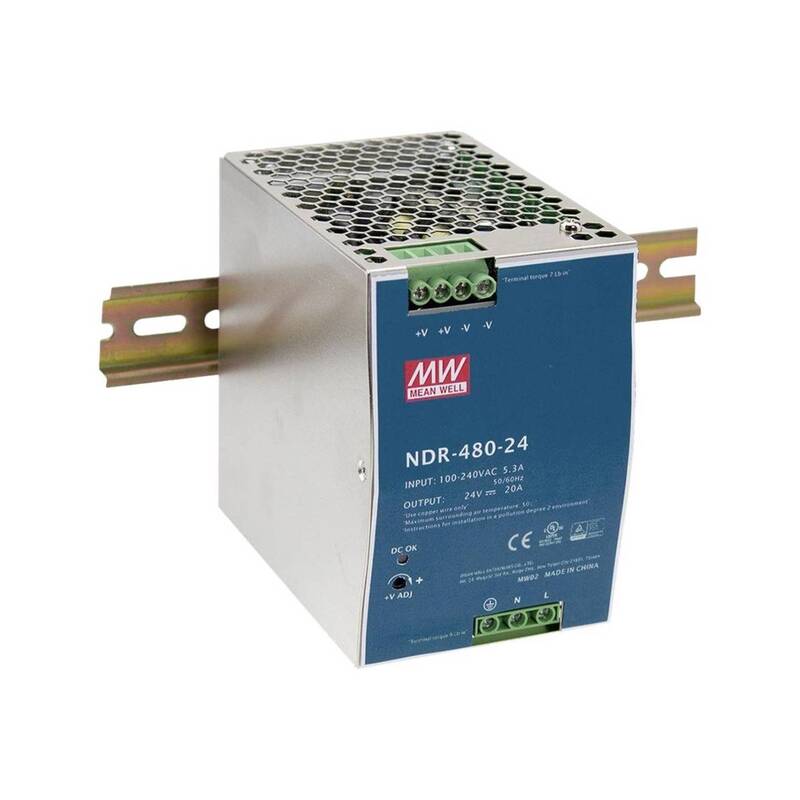 Mean Well NDR-480 Netzteil Hutschienen-Netzteil NDR-480-48 Stromversorgung 500W - 4021087027571