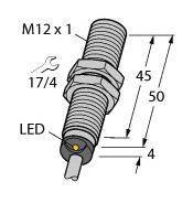 Turck BI3U-M12-AP6X Induktiver Sensor bündig PNP Schließer - 4047101000030