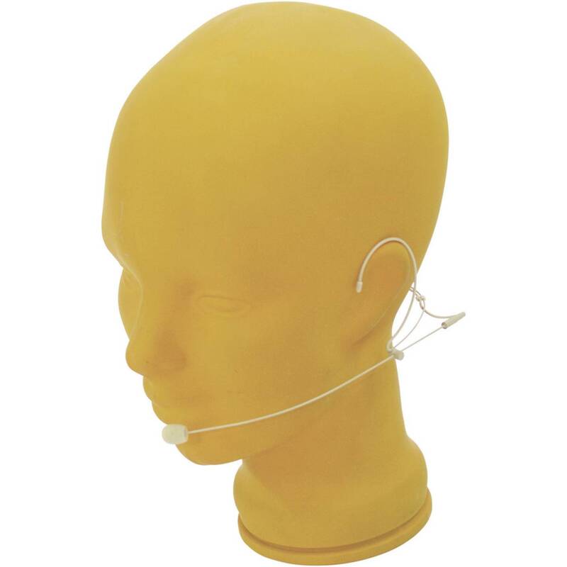 Omnitronic Headset Sprach-Mikrofon HS-1100 Kabelgebunden inkl. Windschutz 0,1kg - 4026397210262