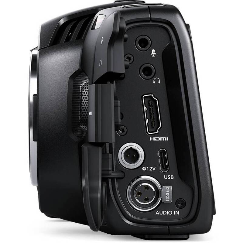 Blackmagic Camcorder Videokamera Schwarz Pocket Cinema Camera 4K Touchscreen - 9338716005387