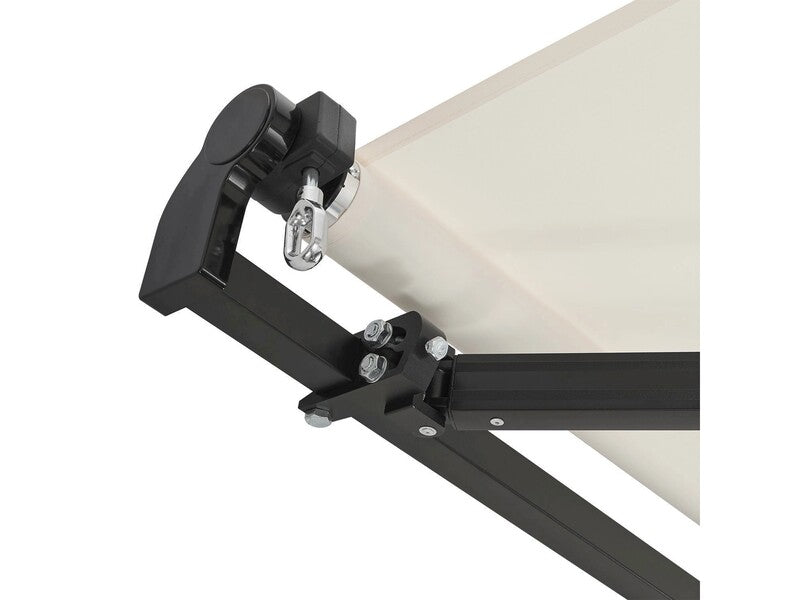 Gelenkarmmarkise 400x300cm Beige UV-beständig Wasserabweisend Kurbelantrieb - 4262437183497