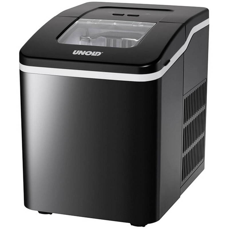 Unold Eiswürfelbereiter Freeze 1,6l Eiswürfelmaschine 120W schwarz Eisschaufel - 4011689489358