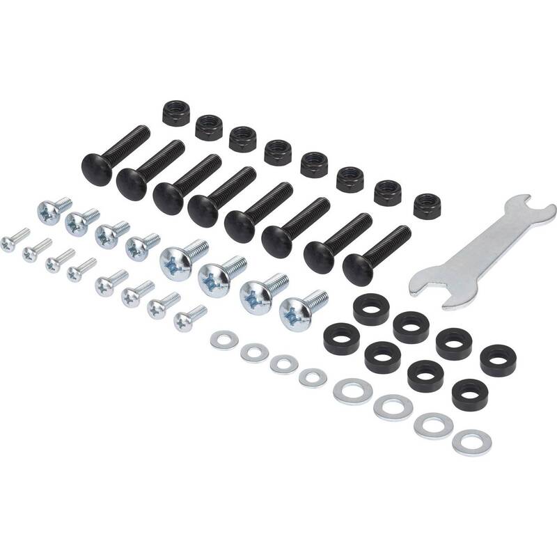 SpeaKa Professional TV-Standfuß Fernseher Halterung 33-94cm schwarz starr 35kg - 4053199523740