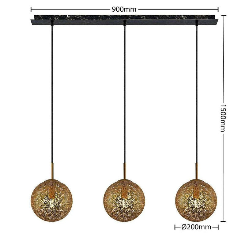 Lindby Caralina Pendelleuchte Hängeleuchte Hängelampe Leuchte Lampe Declenlampe - 4251911725377