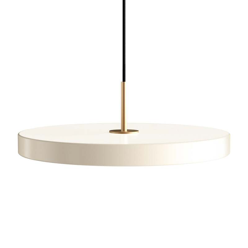UMAGE Pendelleuchte Hängeleuchte Asteria Medium LED dimmbar creme messing Ø 43cm - 5710302021706