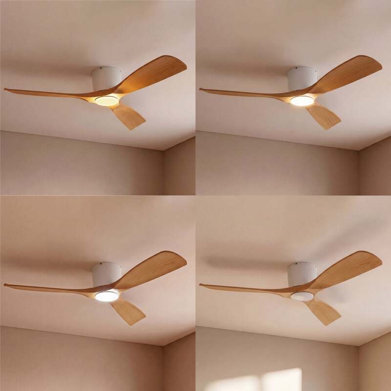 Lucande Moneno Smart-LED-Deckenventilator Ventilator Lampe Leuchte Lüfter Licht - 4251911780062