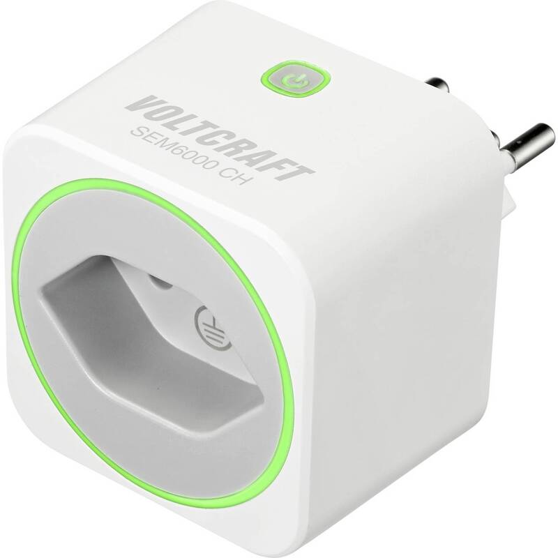 Voltcraft Energiekosten-Messgerät SEM6000 CH Bluetooth-Schnittstelle - 4053199995097