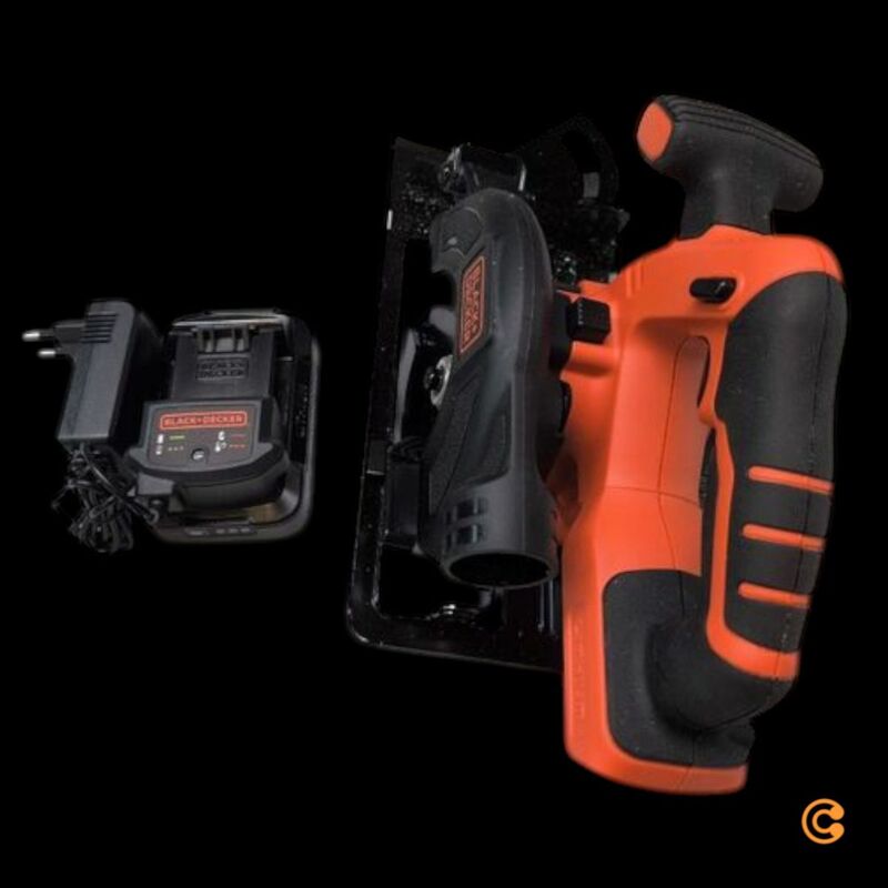 Black & Decker Akku-Handkreissäge 18V Handwerkersäge 140mm 43mm Schnitttiefe - 5035048562048