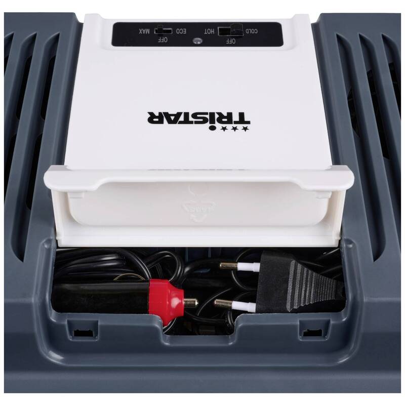 Tristar Kühlbox Heizbox Thermoelektrisch 230V 12V 20l bis 18°C schwarz grau - 8712836987661