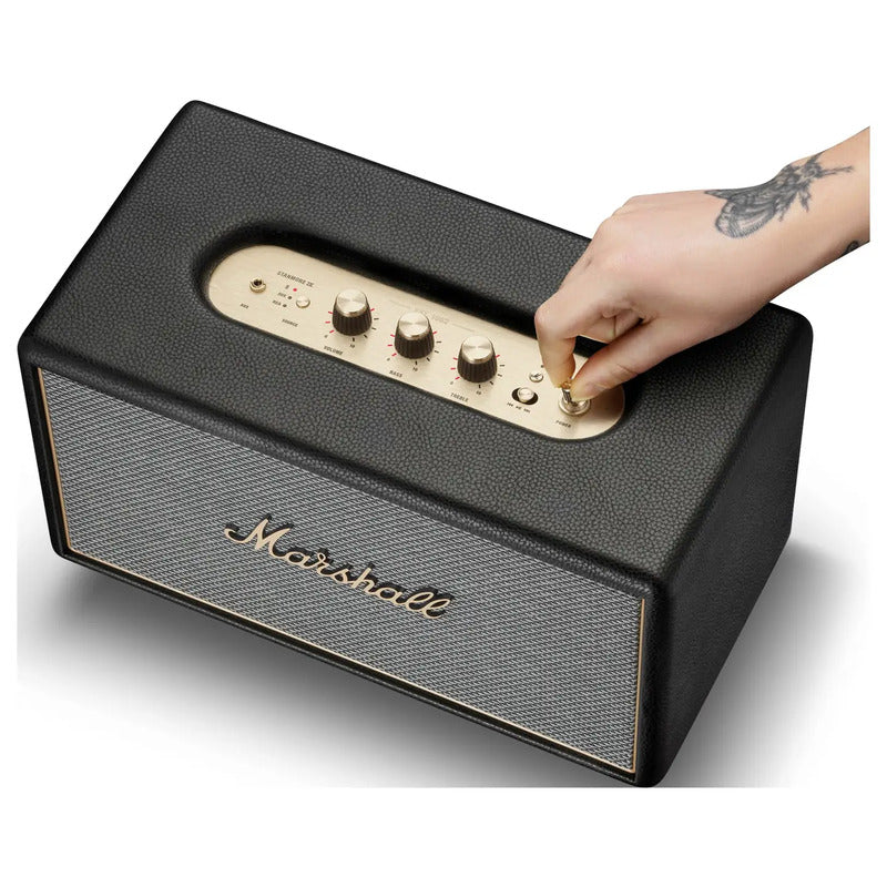 Marshall Standlautsprecher Box Schwarz 80W 20kHz Lautsprecher Musikbox 1 St. - 7340055416900