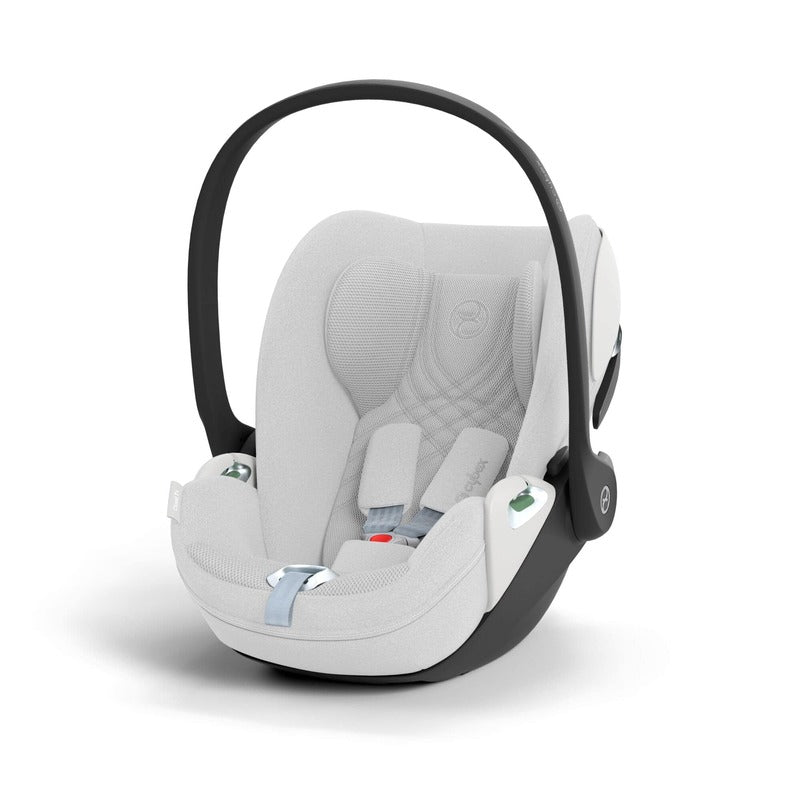 Cybex Babyschale Cloud T i-Size Autositz Gruppe 0+ Platinum White 5-Punkt-System - 4063846402830