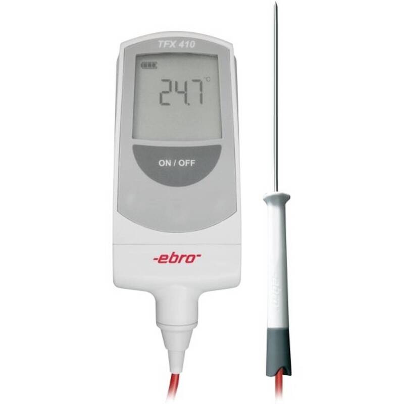 ebro Einstichthermometer Messgerät TFX 410 HACCP Thermometer -50 bis +300 °C - 4250304705101