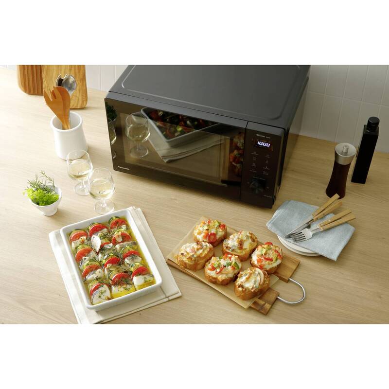 Panasonic NN-GD35QBEPG Mikrowelle Backofen Inverter Grillfunktion Schwarz - 5025232969739