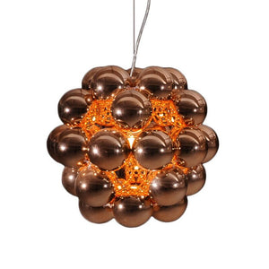 B-Ware Innermost Beads Penta Hängeleuchte Hängelampe Deckenlampe Leuchte Lampe Kupfer