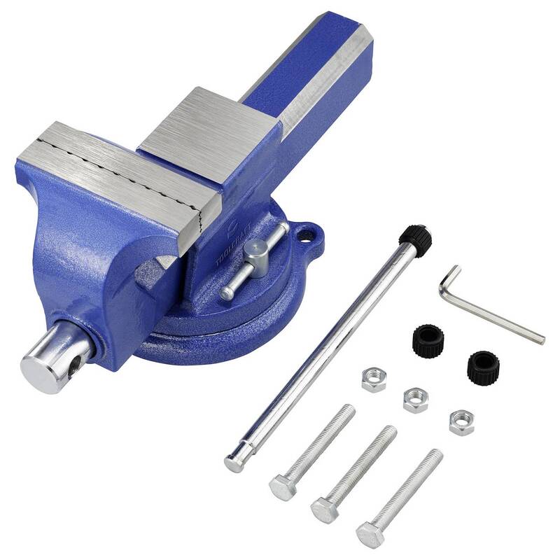 Toolcraft Schraubstock Spannstock 125mm Backenbreite 150mm Spannweite 25000N - 4064161492025