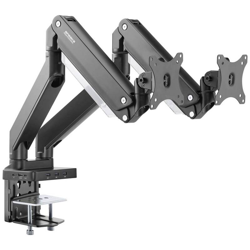 SpeaKa Professional Monitor-Tischhalterung SP-MM-830 2 Display(s) 43,2 cm (17") - 4064161232669