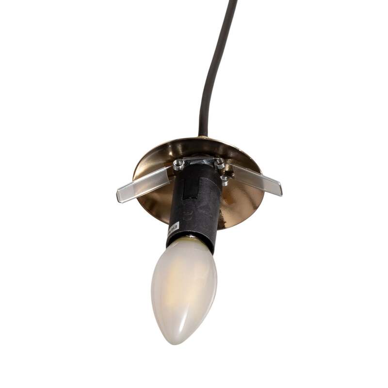 Euluna Glassy Hängeleuchte Hängelampe Leuchte Lampe Pendelleuchte Licht schwarz - 4251911783766