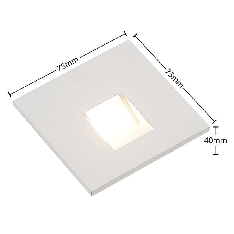 Arcchio Vexi LED-Einbaulampe Einbauleuchte Wandleuchte Wandleuchte CCT weiß 7,5 - 4251911741995