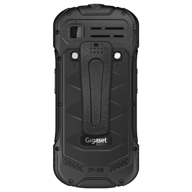 Gigaset Outdoor-Handy GLX 8 ACTIVE IP68 Mobiltelefon schwarz Dual-SIM 2500mAh - 4255781905822