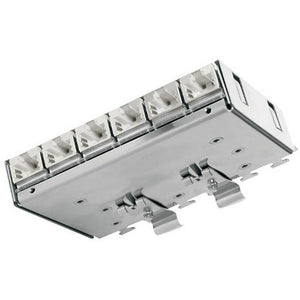 B-Ware Telegärtner 100006992 6 Port Netzwerk-Patchpanel CAT 6a 3 HE Bestückt