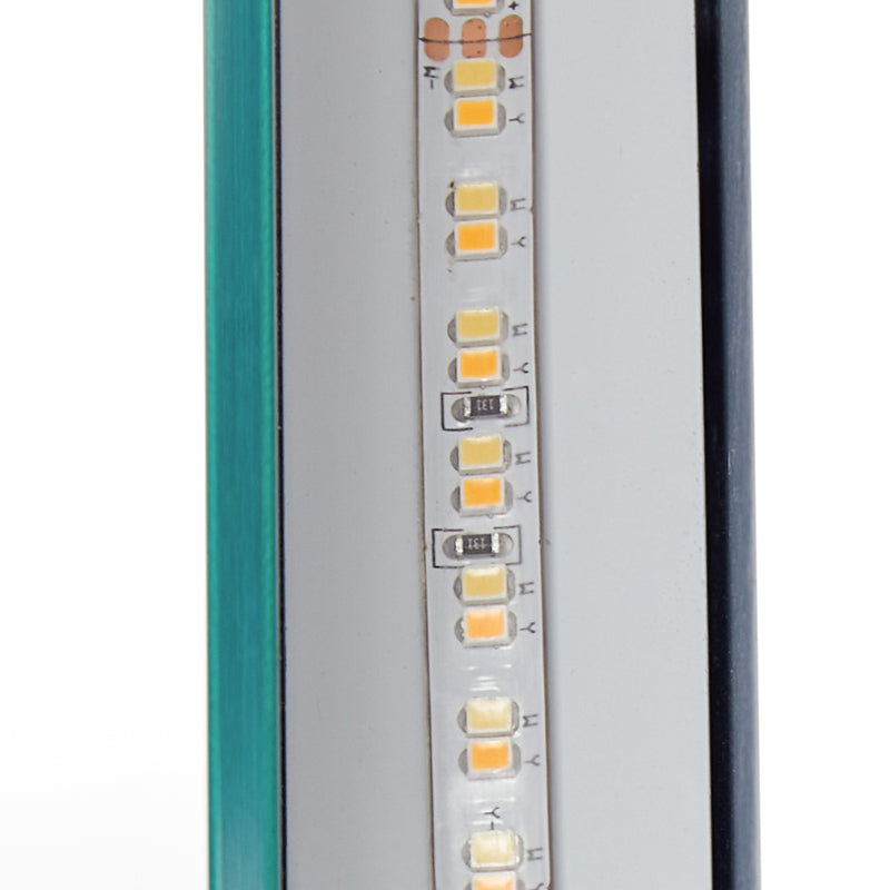 Lucande LED Spiegel Celestiel tropfenförmig CCT 60cm chrom Badezimmerlampe 650lm - 4251911777840