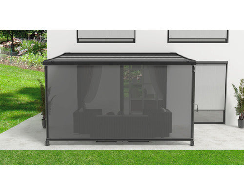 3M Vertikale Markise 284 cm für Pergola Garten Terrasse Balkon UV-beständig - 4306517554644