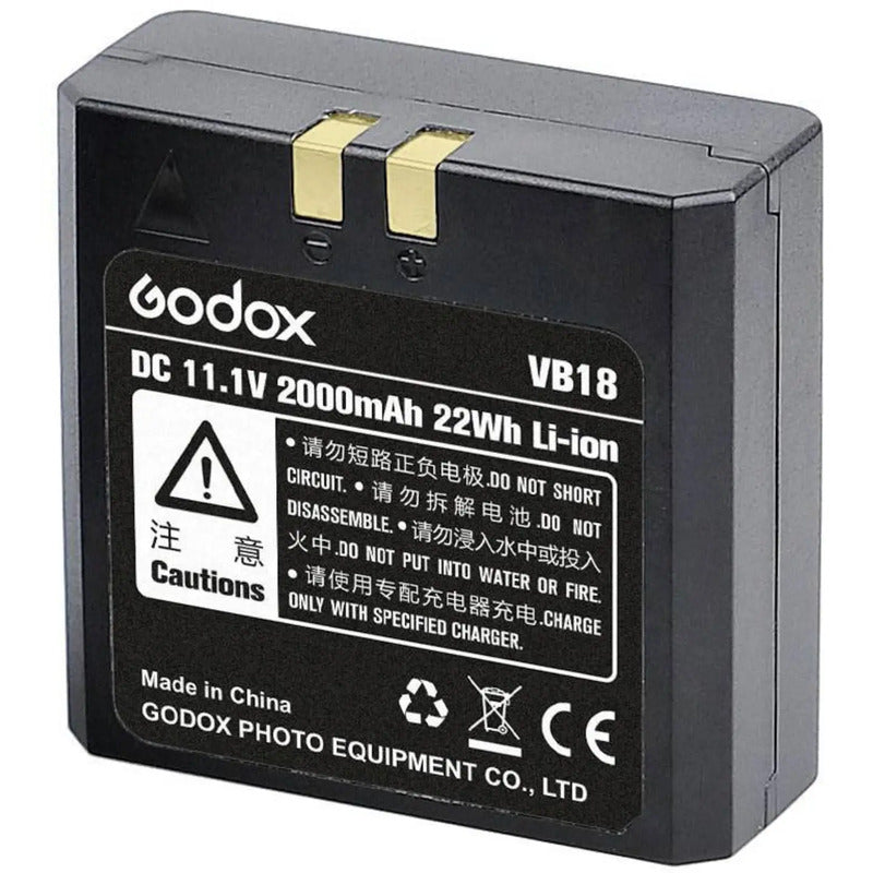 Godox Kamera-Akku Lithium-Ionen 2000 mAh V860II wiederaufladbar Ersatzakku - 6952344207437