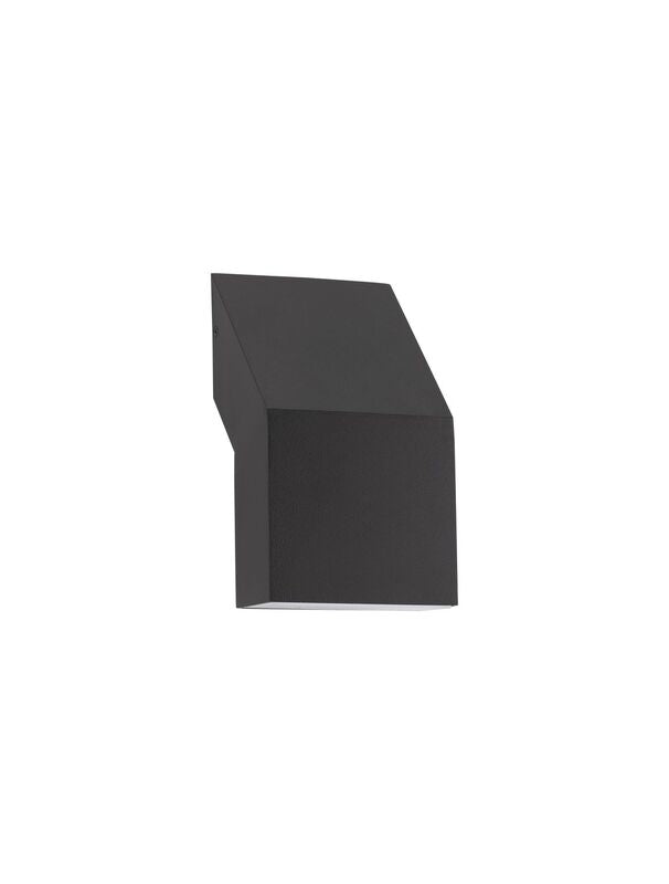 Nova Luce Außenwandleuchte Wandlampe BRIGITTA LED Schwarz Warmweiß Alu Acryl 6 W - 5212017435484