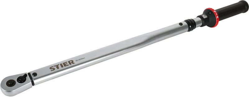 STIER Drehmomentschlüssel 1/2" 80-400Nm präzise Auslösegenauigkeit Transportbox - 4260438995071
