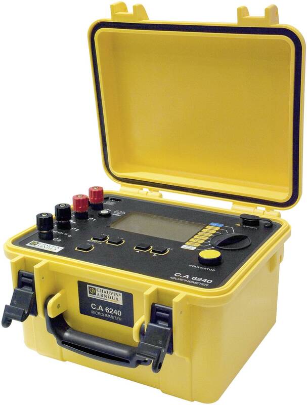 Chauvin Arnoux C.A 6240 Micro-Ohmmeter Ohmmessgerät Widerstandsmessgerät - 3760171413593