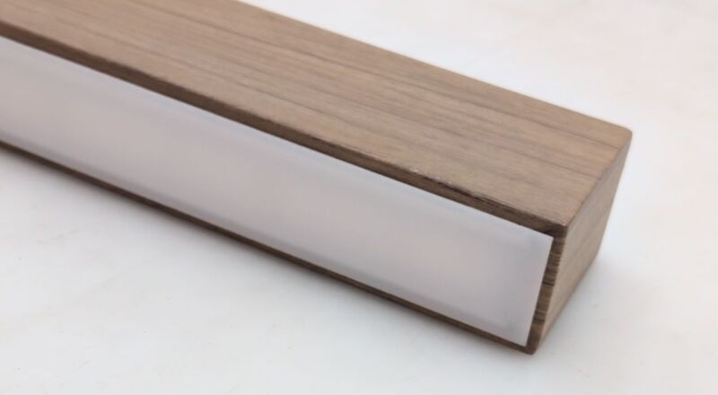 Leuchten Direkt LED-Pendelleuchte Amanda Hängelampe Lampe LED Holzoptik dimm103 - 4043689971199