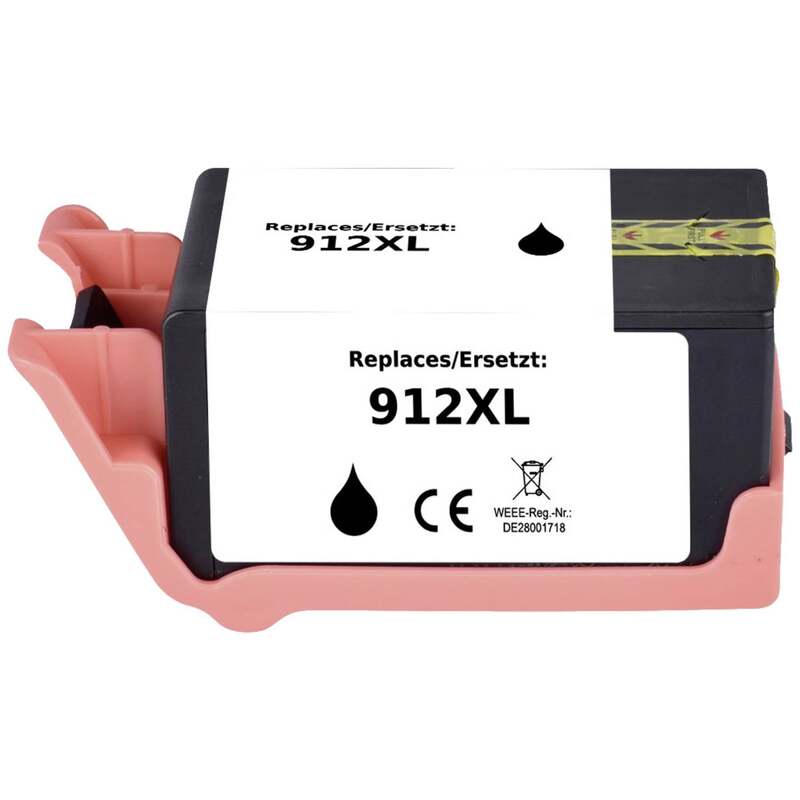 Renkforce Tinte HP 912 XL Schwarz kompatibel für OfficeJet 8012-8025, 825 Seiten - 4064161249667