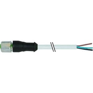 B-Ware Murrelektronik Sensor Aktor Steckverbinder Verbindungskabel Buchse M12 Grau 10m