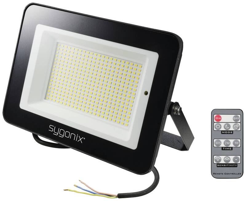 SYGONIX Strahler Fluter Sensor LED Außenbeleuchtung Schwarz Bewegungsmelder451 - 4064161311173