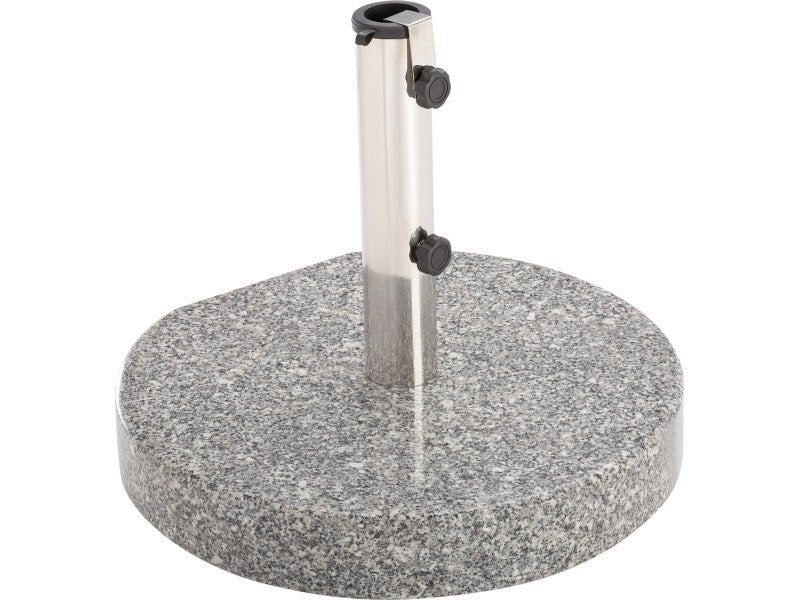 Schirmständer Granada grau 40 kg Sonnenschirmständer mit Kombi-Adapter 38-48mm - 4007876502528