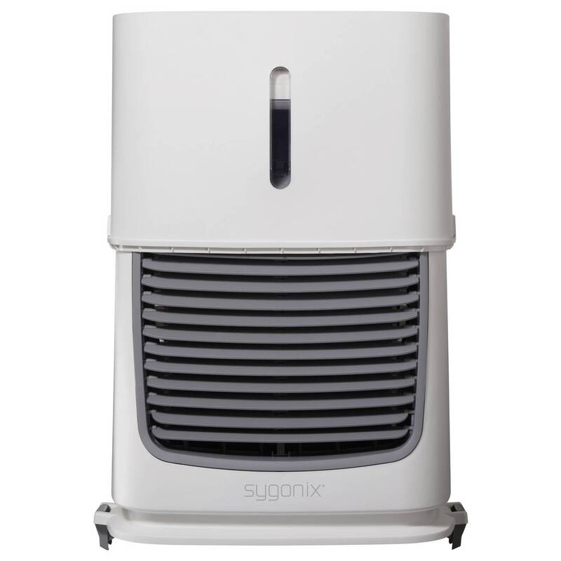 Sygonix Luftkühler 80W Klimagerät Ventilator mit Fernbedienung Timer Weiß Kühler - 4064161489520