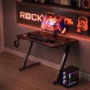 Ergonomischer Schreibtisch für Spiele 80x52cm PC Tisch Arbeitstisch Home Office - 4061234567897